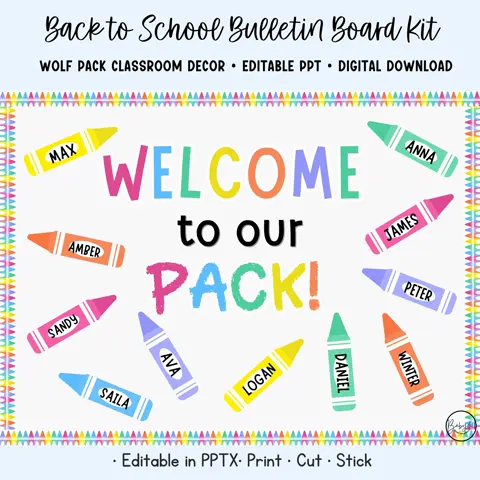 Bulletin Board Kits printable classroom decor collection