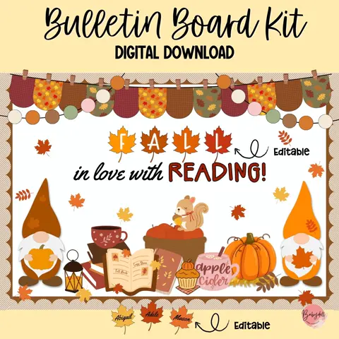 Fall Reading Bulletin Board Ideas to Grow a Community of Readers