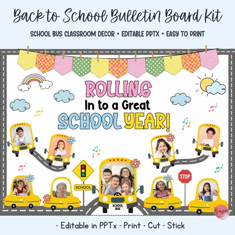 First-Day-of-School Photo Display Ideas for a Welcoming Classroom