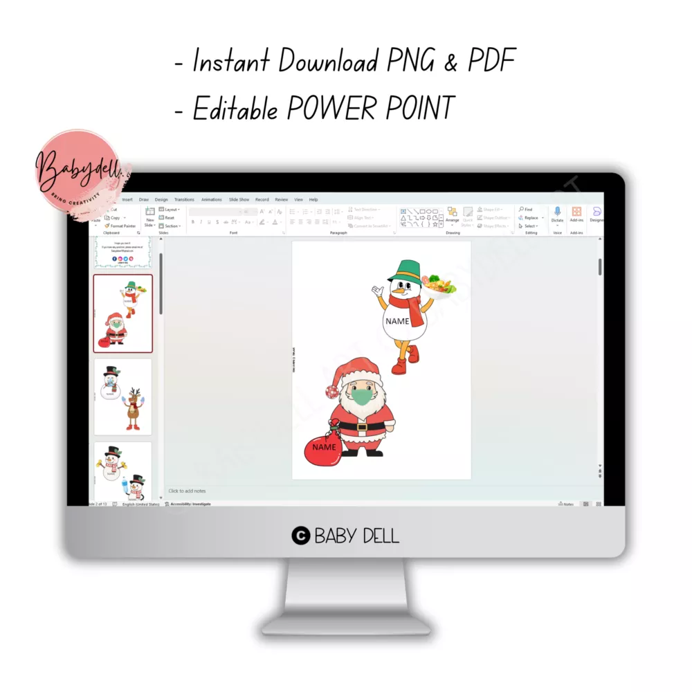 Christmas-themed bulletin board kit promoting healthy habits for nurses and classrooms.