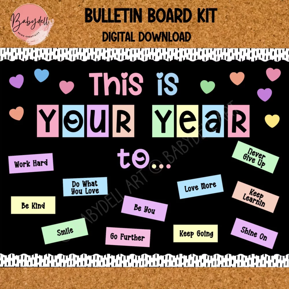 Healthy Start Bulletin Board for Nurses & Health Class | Editable Decor