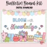 Colorful bulletin board kit with "Let Your Light Shine" theme for Christian educational settings.