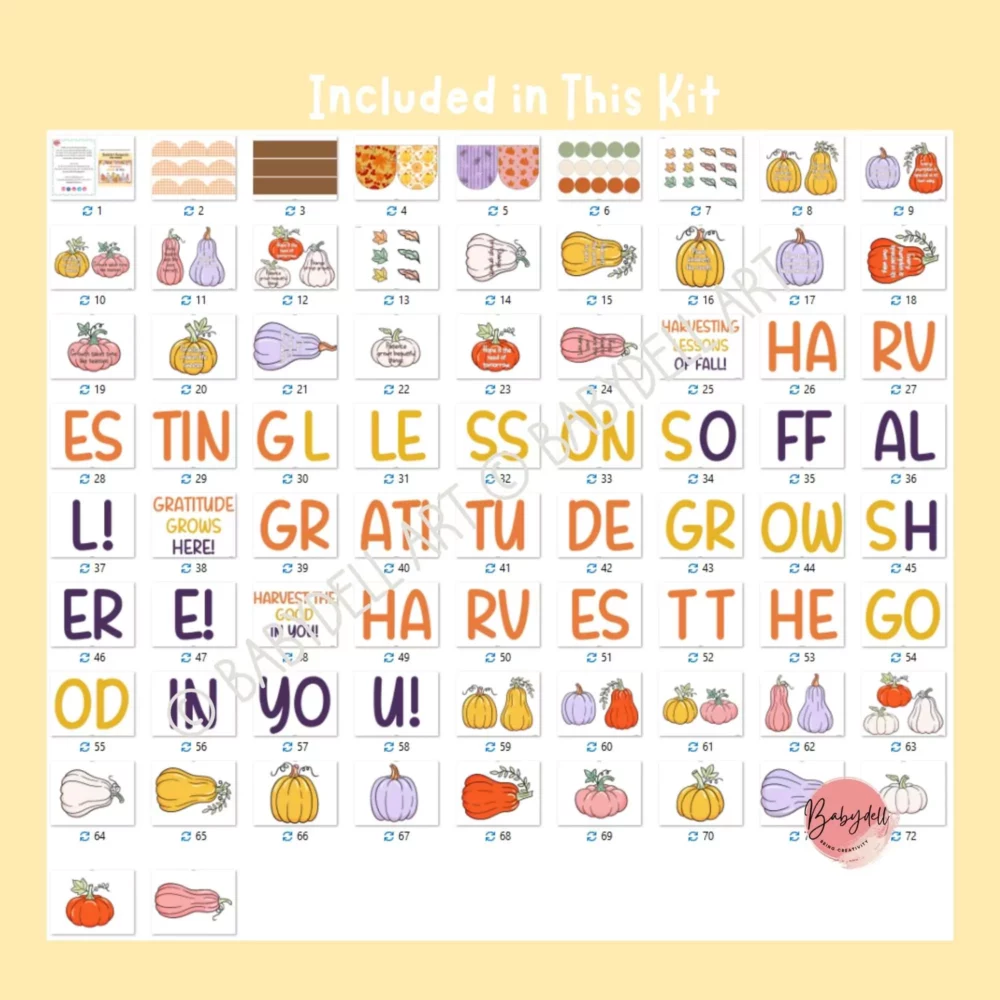 Colorful bulletin board kit featuring fall-themed motivational quotes for a growth mindset classroom.